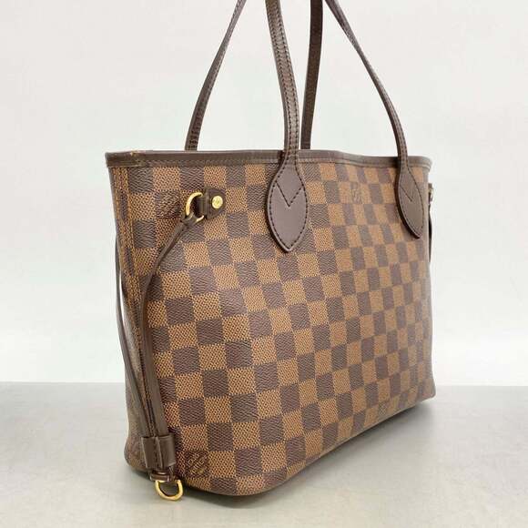 LOUIS VUITTON Brown Damier Neverfull PM Tote Bag - Picture 2 of 12